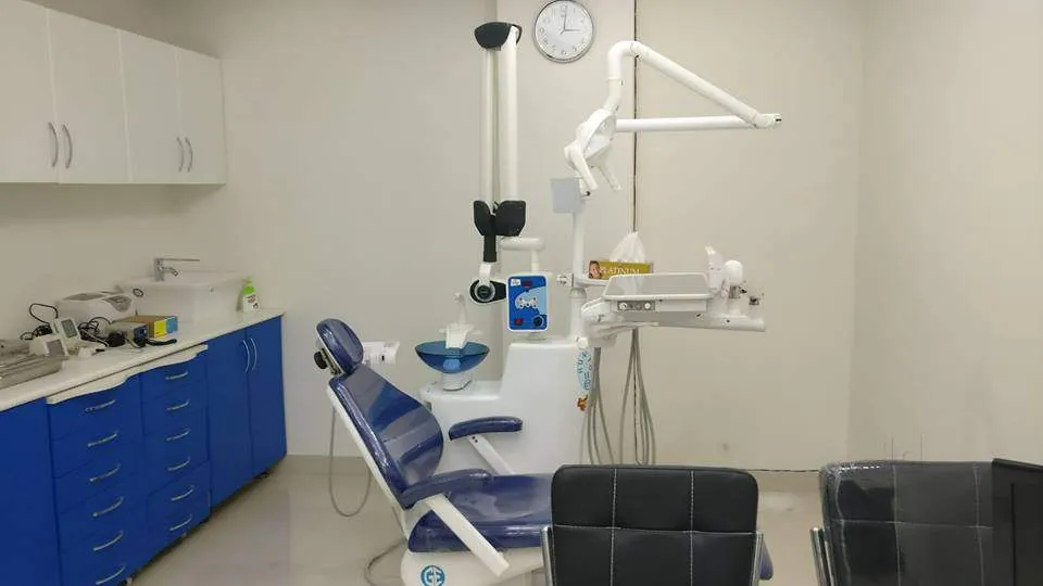 Clinic reception area